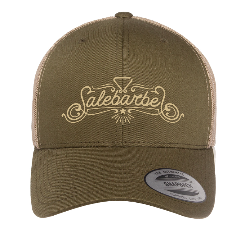 Casquette Salebarbes - Verte avec Logo