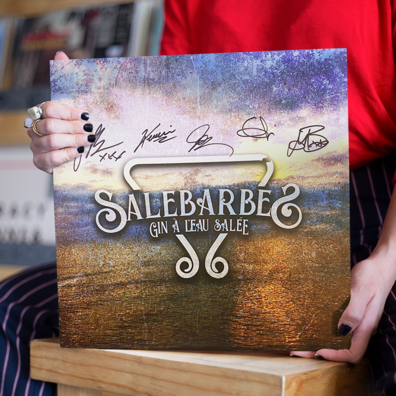 Salebarbes - Gin à l'eau salée - Vinyle *Édition Limitée Signée*