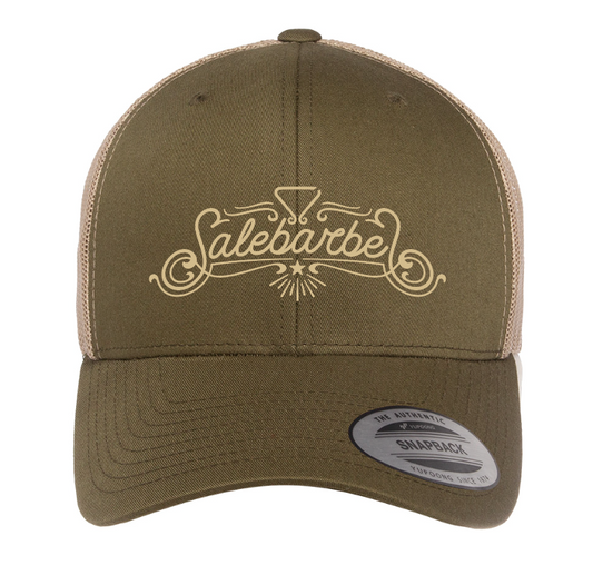Casquette Salebarbes - Verte avec Logo